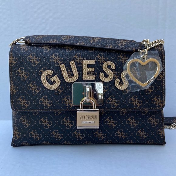 New GUESS Downtown Cool Convertible Crossbody - Picture 2 of 11